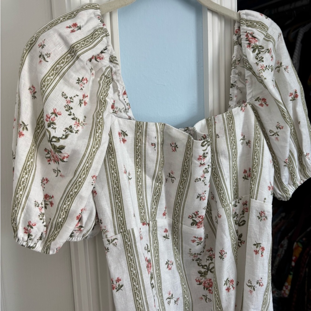 Reformation Arancini Top in Heath 12 - Picture 4 of 13